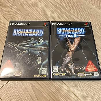 【希少品！】PS2 メモリーカード 8MB バイオハザード　アウトブレイク バイオハザード4 メモリーカード8MB ケース biohazard ps2